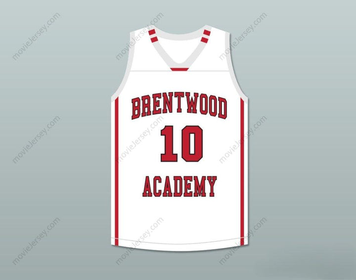 CUSTOM ANY Name Number DARIUS GARLAND 10  ACADEMY  WHITE BASKETBALL JERSEY 2 Top Stitched S-6XL
