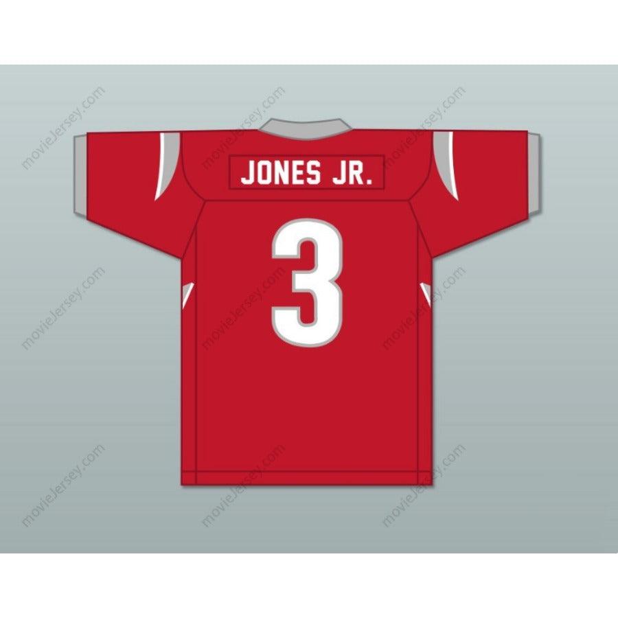 CUSTOM ANY Name Number VELUS JONES JR. 3 SARALAND HIGH SCHOOL SPARTANS Football Jersey Top Stitched S-6XL