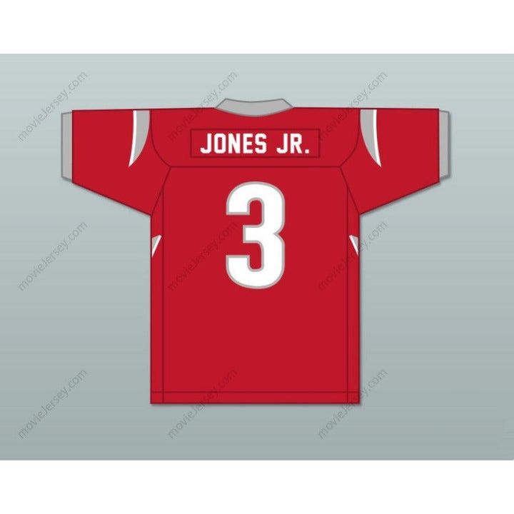 CUSTOM ANY Name Number VELUS JONES JR. 3 SARALAND HIGH SCHOOL SPARTANS Football Jersey Top Stitched S-6XL