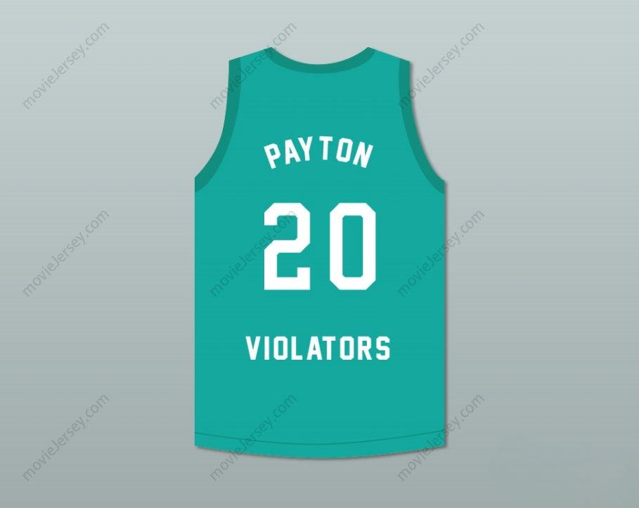 CUSTOM ANY Name Number GARY PAYTON 20 VIOLATORS BASKETBALL JERSEY 3RD ANNUAL ROCK N' JOCK B-BALL JAM 1993 Top Stitched S-6XL