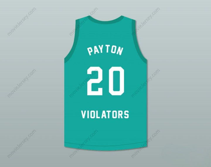 CUSTOM ANY Name Number GARY PAYTON 20 VIOLATORS BASKETBALL JERSEY 3RD ANNUAL ROCK N' JOCK B-BALL JAM 1993 Top Stitched S-6XL