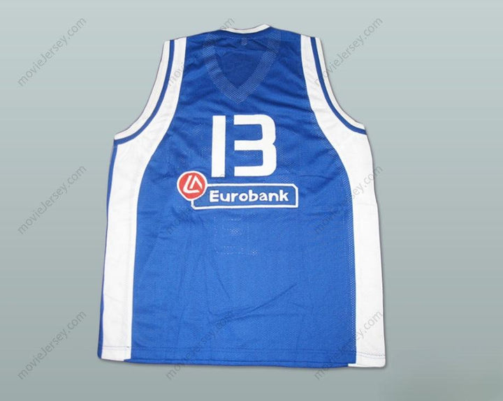 CUSTOM ANY Name Number DIMITRIS DIAMANTIDIS GREECE BASKETBALL JERSEY Top Stitched S-6XL