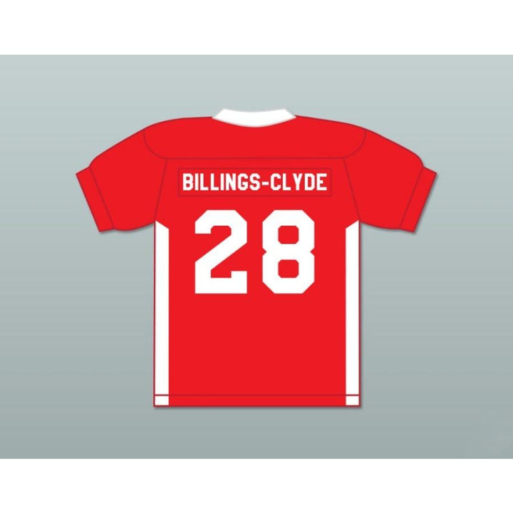 CUSTOM ANY Name Number D'ISIAH T BILLINGS CLYDE 28 EAST FOOTBALL JERSEY KEY PEELE Top Stitched S-6XL