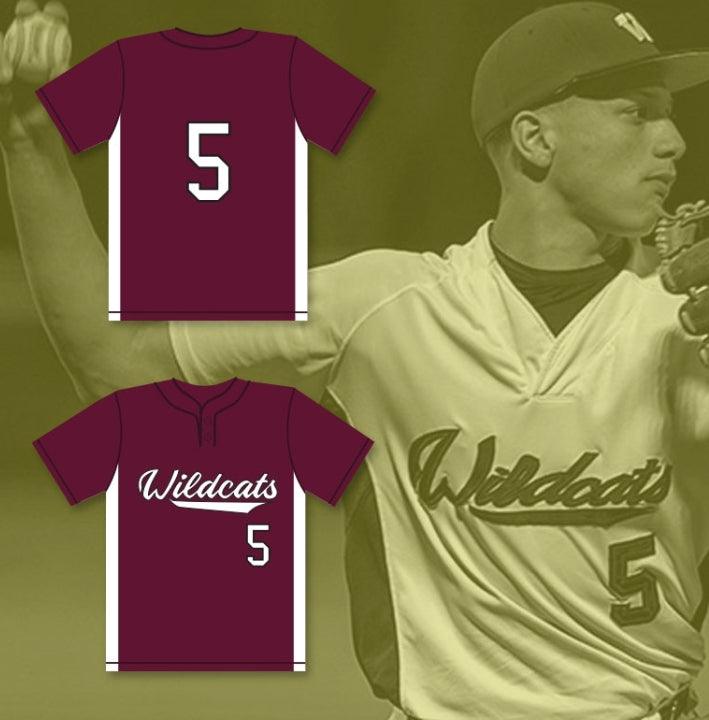 Custom Any Name Number PATRICK MAHOMES 5 WHITEHOUSE HIGH SCHOOL WILDCATS MAROON BASEBALL JERSEY 1 Top Stitched S-6XL