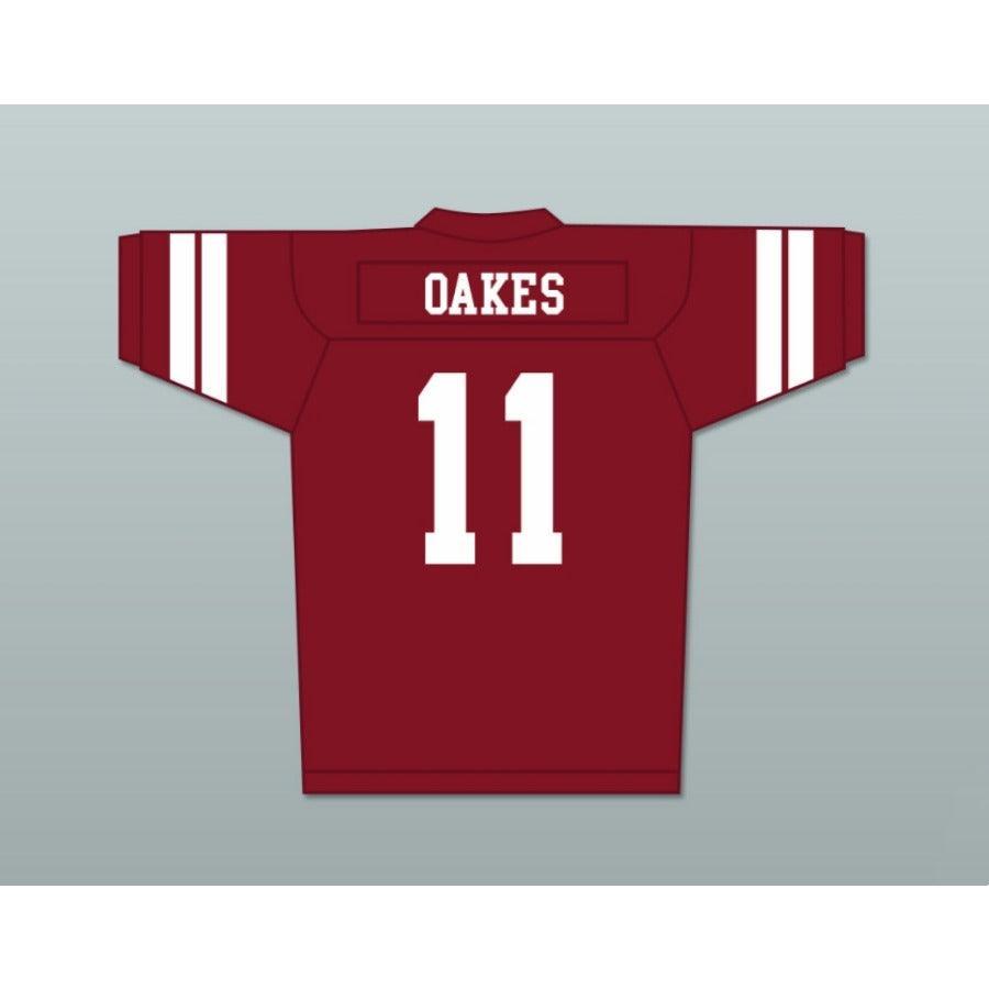 CUSTOM ANY Name Number WALTER OAKES 11 HILLMAN COLLEGE FOOTBALL JERSEY WITH EAGLE PATCH A DIFFERENT WORLD Top Stitched S-6XL