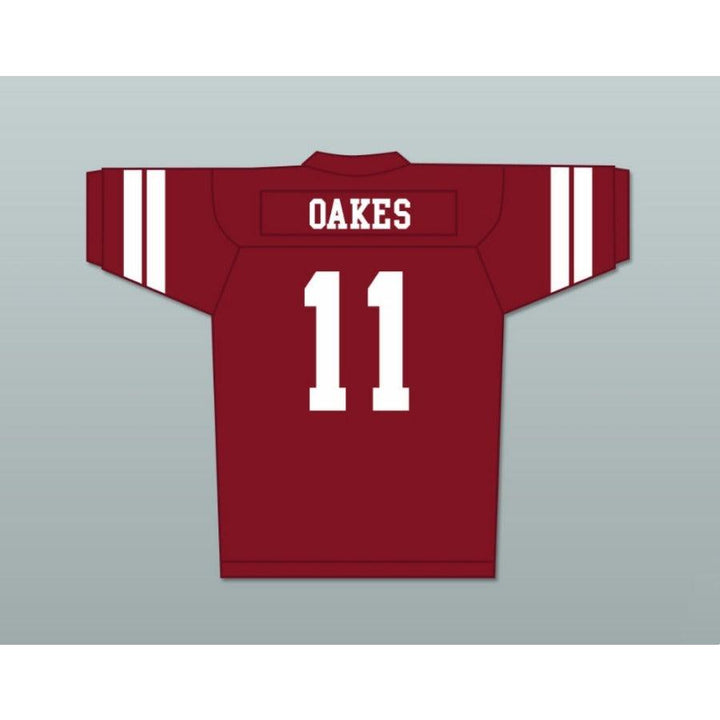 CUSTOM ANY Name Number WALTER OAKES 11 HILLMAN COLLEGE FOOTBALL JERSEY WITH EAGLE PATCH A DIFFERENT WORLD Top Stitched S-6XL
