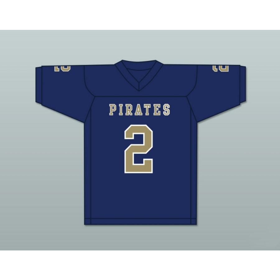 CUSTOM ANY Name Number CARLOS THOMPSON 2 INDEPENDENCE COMMUNITY COLLEGE PIRATES Football Jersey Top Stitched S-6XL