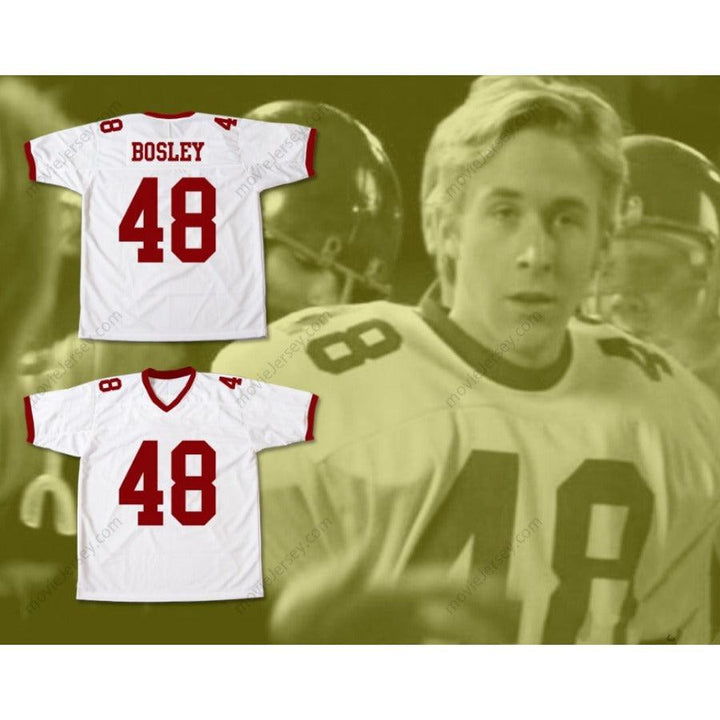 CUSTOM ANY Name Number RYAN GOSLING 48 ALAN BOSLEY T. C. WILLIAMS HIGH SCHOOL Football Jersey Top Stitched S-6XL