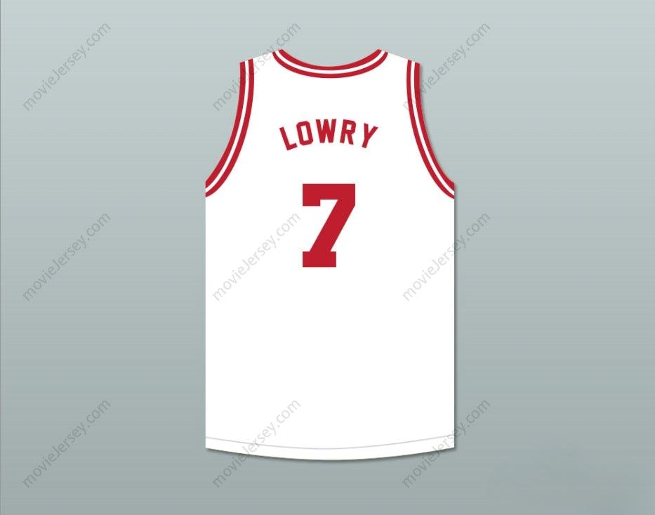 CUSTOM ANY Name Number KYLE LOWRY 7 TIJUANA PIRANHAS WHITE BASKETBALL JERSEY MEXICAN EXPANSION TEAM Top Stitched S-6XL
