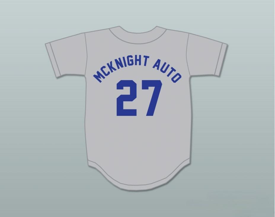 Custom Any Name Number TOMMY 27 BRAVES MCKNIGHT AUTO BASEBALL JERSEY DAZED AND CONFUSED Top Stitched S-6XL