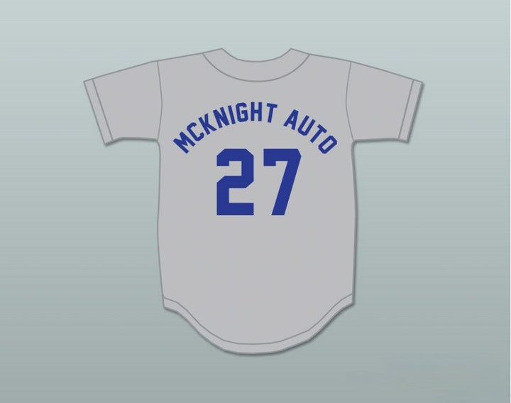 Custom Any Name Number TOMMY 27 BRAVES MCKNIGHT AUTO BASEBALL JERSEY DAZED AND CONFUSED Top Stitched S-6XL