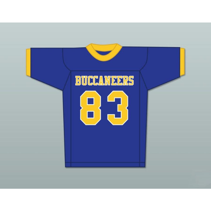 CUSTOM ANY Name Number BUCCANEERS BLUE MICHAEL JORDAN 83 Football Jersey Top Stitched S-6XL