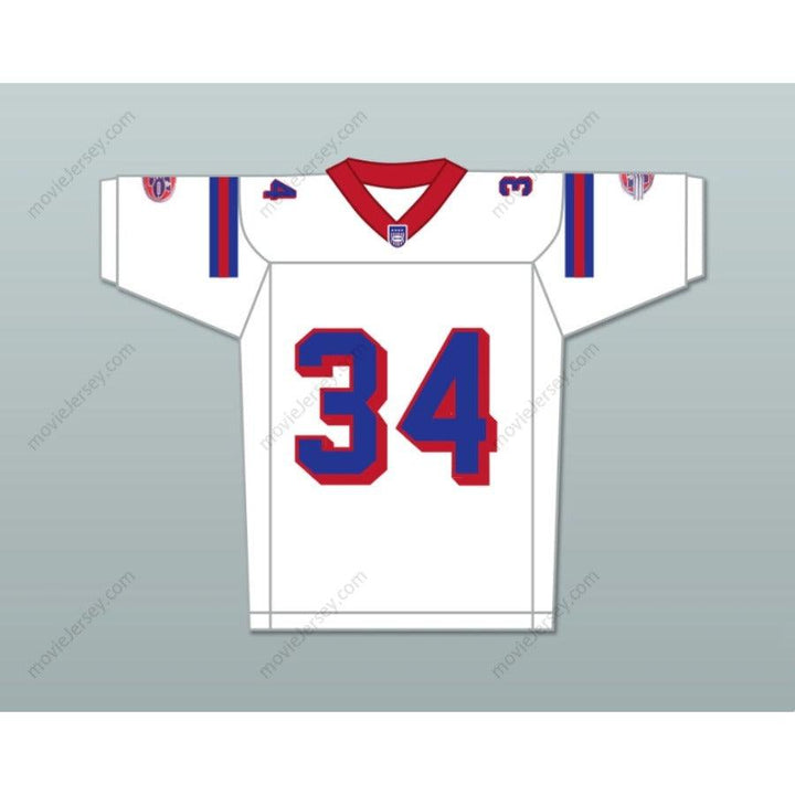 CUSTOM ANY Name Number WALTER COCHRAN 34 WASHINGTON SENTINELS HOME Football Jersey Top Stitched S-6XL