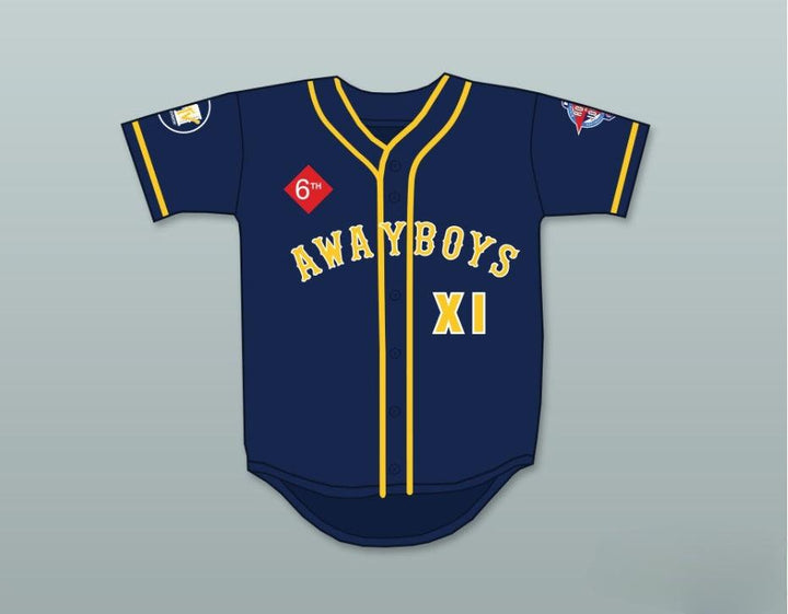 Custom Any Name Number WRESTLER DIESEL XI AWAYBOYS BASEBALL JERSEY 6TH ANNUAL ROCK N' JOCK SOFTBALL CHALLENGE 1995 Top Stitched S-6XL