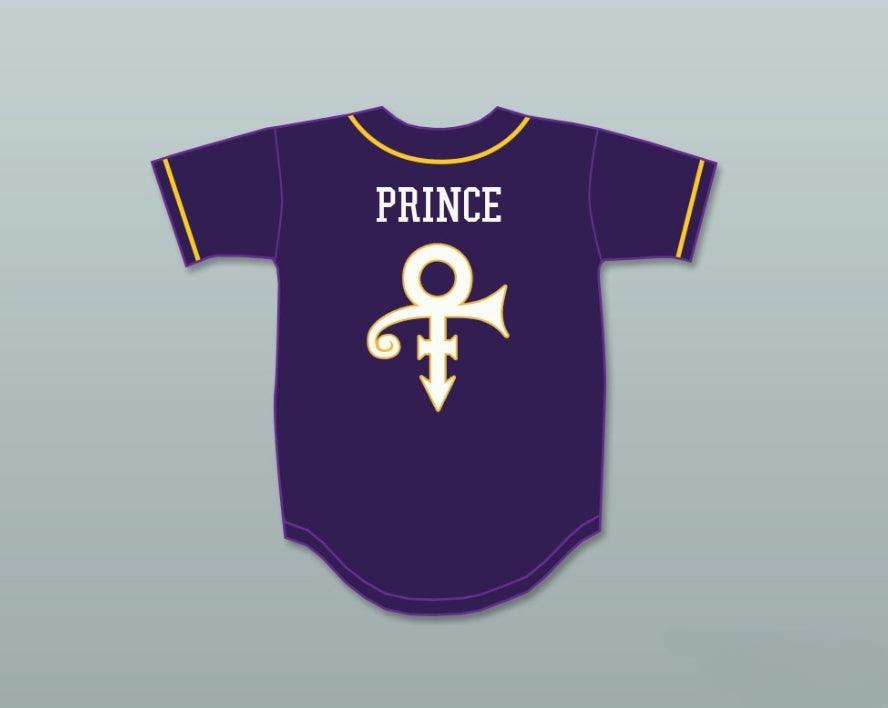Custom Any Name Number PRINCE TRIBUTE PURPLE RAIN BASEBALL JERSEY Top Stitched S-6XL