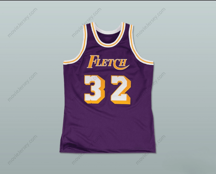 CUSTOM ANY Name Number FLETCH ALIAS SERIES ARNOLD BABAR 32 BASKETBALL JERSEY Top Stitched S-6XL
