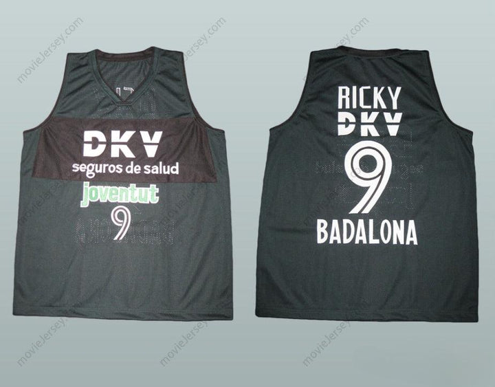 CUSTOM ANY Name Number RICKY RUBIO DKV BARCELONA BASKETBALL JERSEY Top Stitched S-6XL