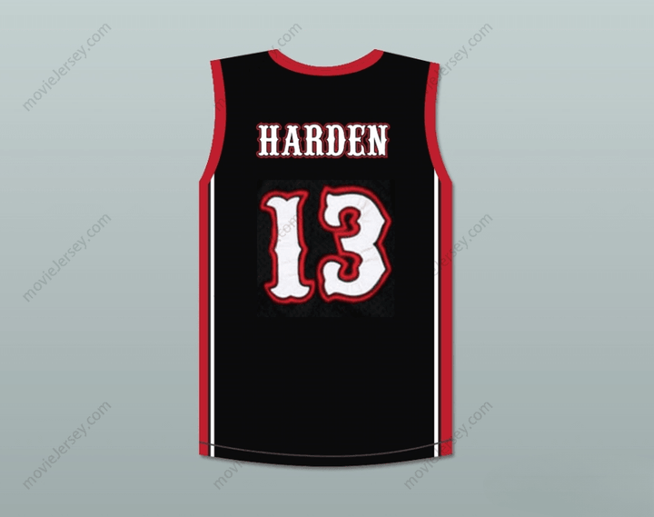 CUSTOM ANY Name Number JAMES HARDEN 13 HIGH SCHOOL BASKETBALL JERSEY Top Stitched S-6XL