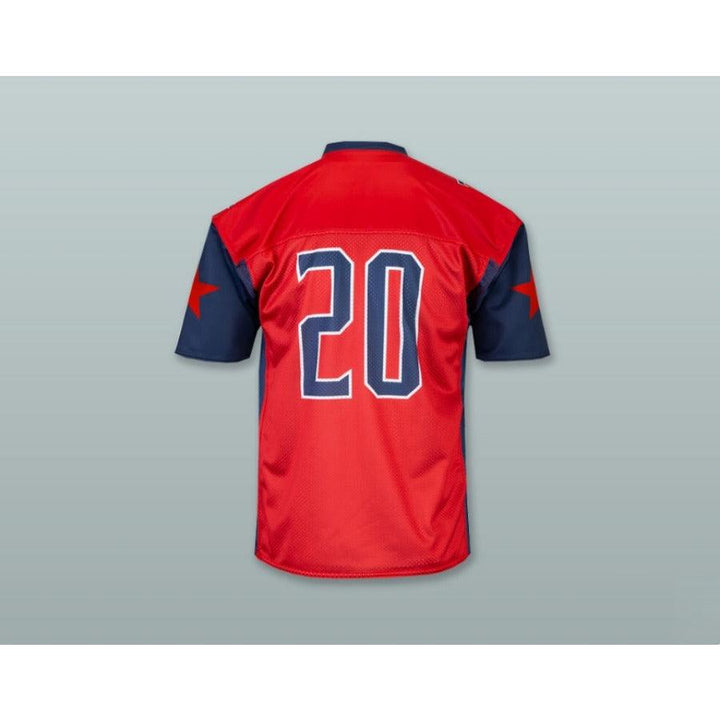 CUSTOM ANY Name Number HOUSTON 20 HOME RED Football Jersey Top Stitched S-6XL