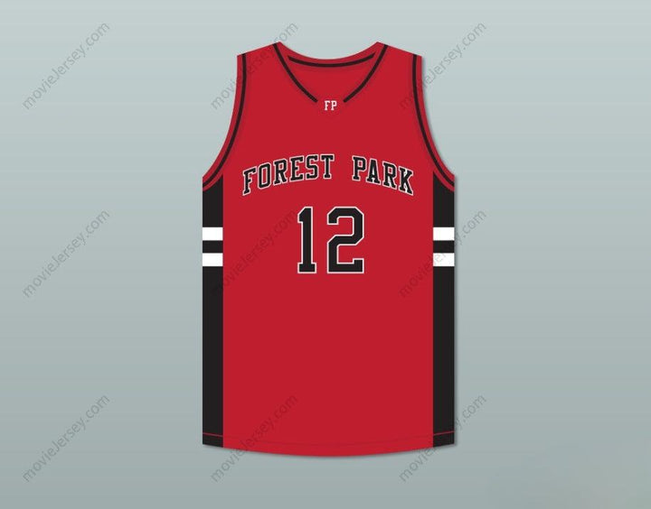 CUSTOM ANY Name Number MATT KRENTZ JOHN HOGAN 12  HIGHLANDERS BASKETBALL JERSEY STREETBALLERS Top Stitched S-6XL