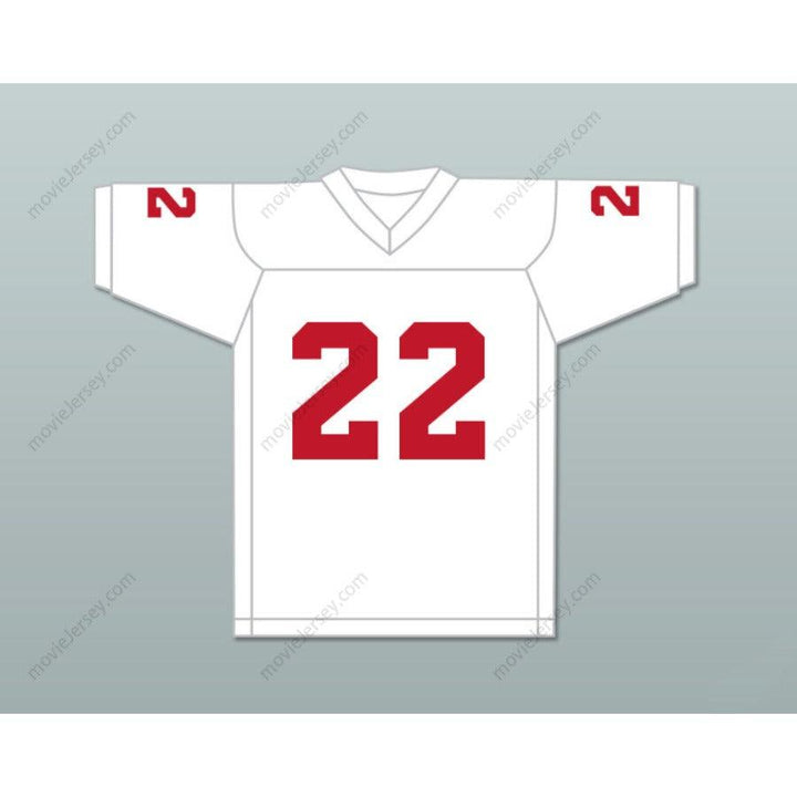 CUSTOM ANY Name Number RAY LEWIS 22 KATHLEEN HIGH SCHOOL RED DEVILS WHITE FOOTBALL JERSEY Top Stitched S-6XL