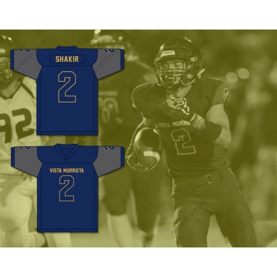 CUSTOM ANY Name Number KHALIL SHAKIR 2 VISTA MURRIETA HIGH SCHOOL BRONCOS Football Jersey Top Stitched S-6XL
