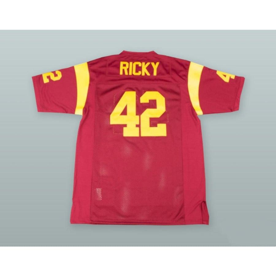 CUSTOM ANY Name Number RICKY BAKER 42 ALTERNATE Football Jersey Top Stitched S-6XL