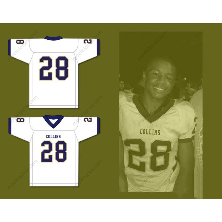CUSTOM ANY Name Number ISAIAH SPILLER 28 KLEIN COLLINS HIGH SCHOOL TIGERS Football Jersey Top Stitched S-6XL