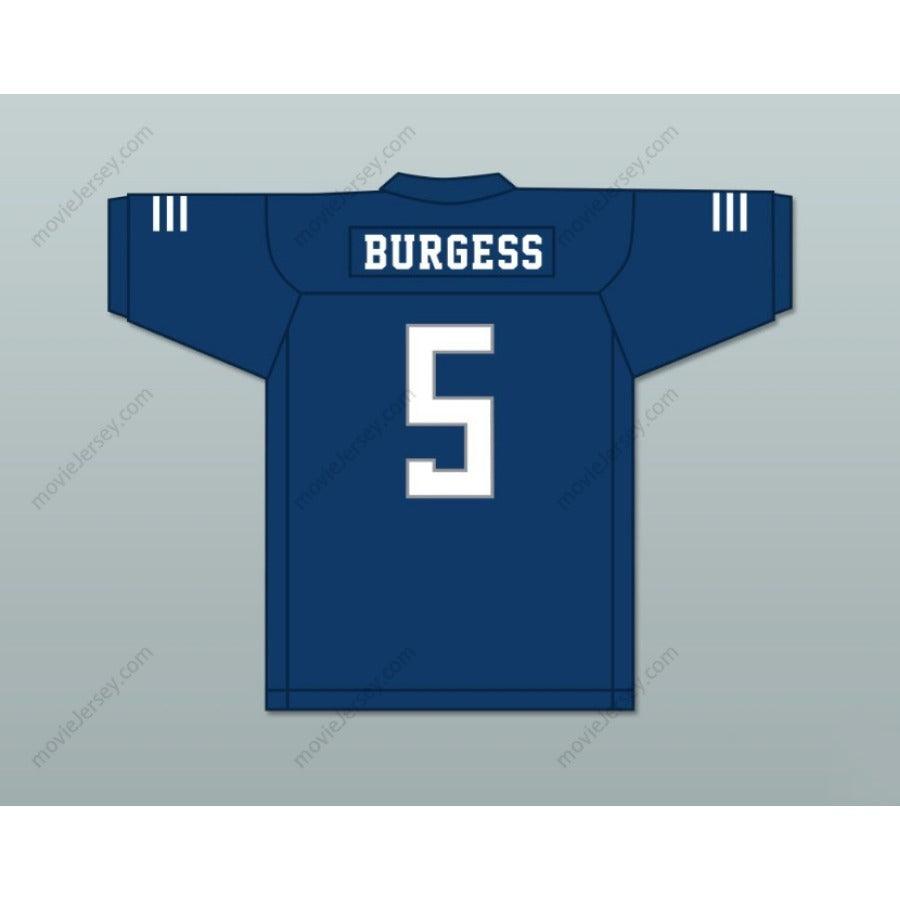 CUSTOM ANY Name Number TERRELL BURGESS 5 SAN MARCOS HIGH SCHOOL KNIGHTS Football Jersey Top Stitched S-6XL
