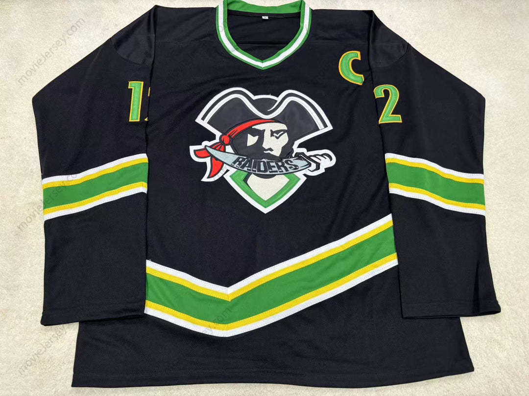 Custom Any Name Number SCOTT HARTNELL 12 PRINCE ALBERT RAIDERS BLACK HOCKEY JERSEY  Stitched Top Stitched S-6XL