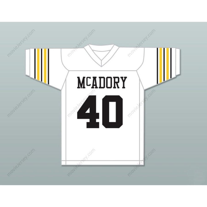 CUSTOM ANY Name Number BO JACKSON 40 MCADORY HIGH SCHOOL YELLOW JACKETS FOOTBALL JERSEY Top Stitched S-6XL