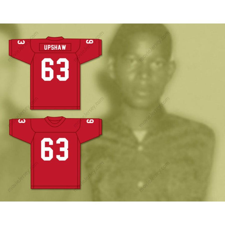 CUSTOM ANY Name Number GENE UPSHAW 63 ROBSTOWN HIGH SCHOOL COTTON PICKERS Football Jersey Top Stitched S-6XL