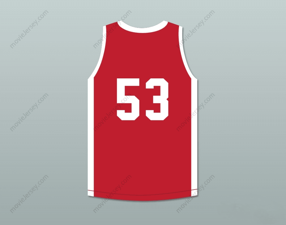 CUSTOM ANY Name Number CLIFF LEVINGSTON 53 PUSH EXCEL PRO BASKETBALL CLASSIC RED BASKETBALL JERSEY 1985 CHARITY EVENT Top Stitched S-6XL