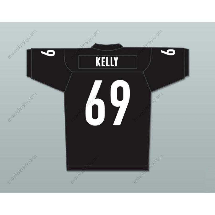 CUSTOM ANY Name Number PATRICK 'MADMAN' KELLY 69 MIAMI SHARKS WHITE TRIM FOOTBALL JERSEY ANY GIVEN SUNDAY Top Stitched S-6XL