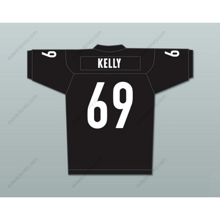 CUSTOM ANY Name Number PATRICK 'MADMAN' KELLY 69 MIAMI SHARKS WHITE TRIM FOOTBALL JERSEY ANY GIVEN SUNDAY Top Stitched S-6XL