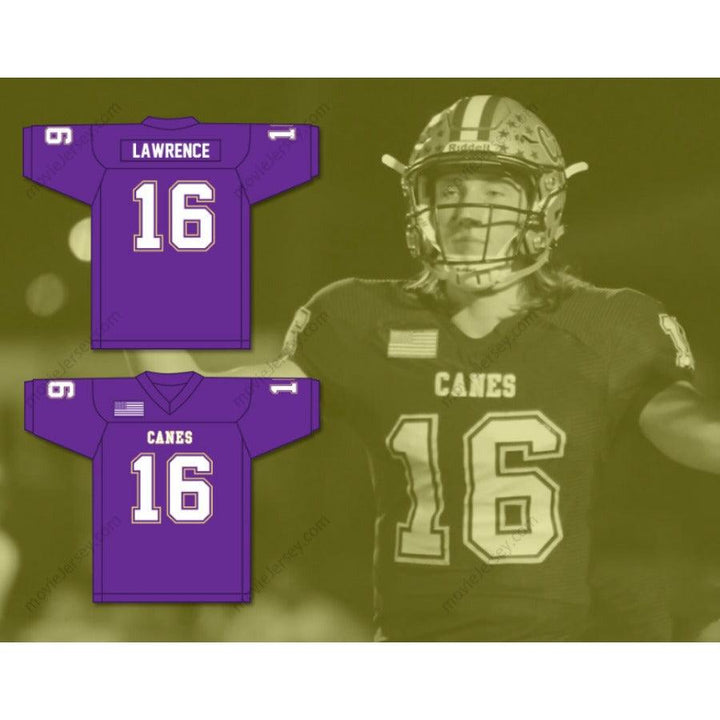 CUSTOM TREVOR LAWRENCE 16 HIGH SCHOOL FOOTBALL JERSEY All S-6XL Top Stitched S-6XL