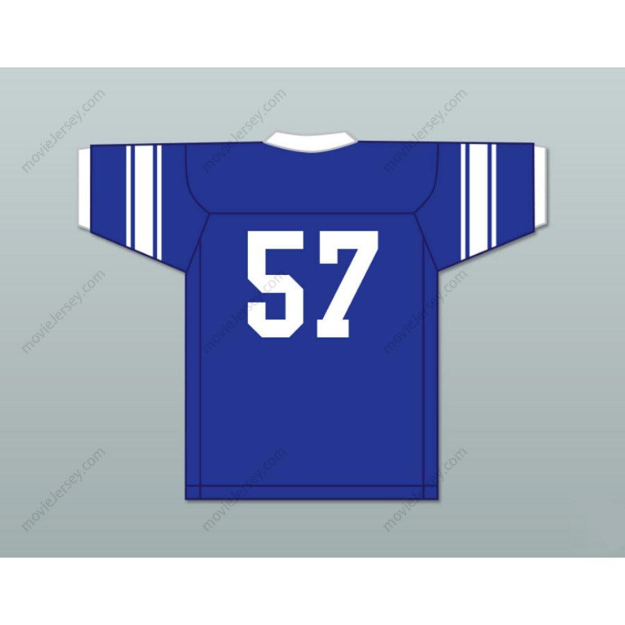 CUSTOM ANY BLUE SHAQUIL BARRETT 57 BOYS TOWN HIGH SCHOOL FOOTBALL JERSEY