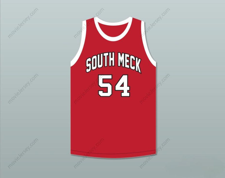 CUSTOM ANY Name Number BOBBY JONES 54 SOUTH  HIGH SCHOOL SABRES RED BASKETBALL JERSEY Top Stitched S-6XL