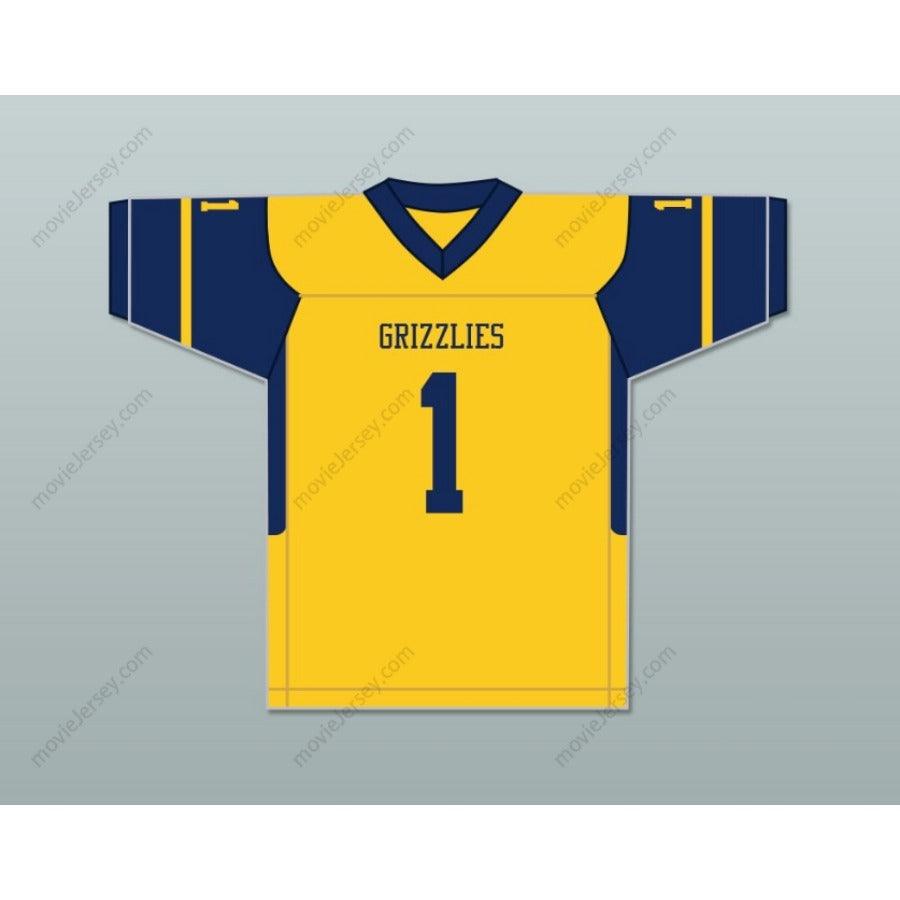 CUSTOM ANY Name Number BREECE HALL 1 WICHITA NORTHWEST HIGH SCHOOL GRIZZLIES Football Jersey Top Stitched S-6XL