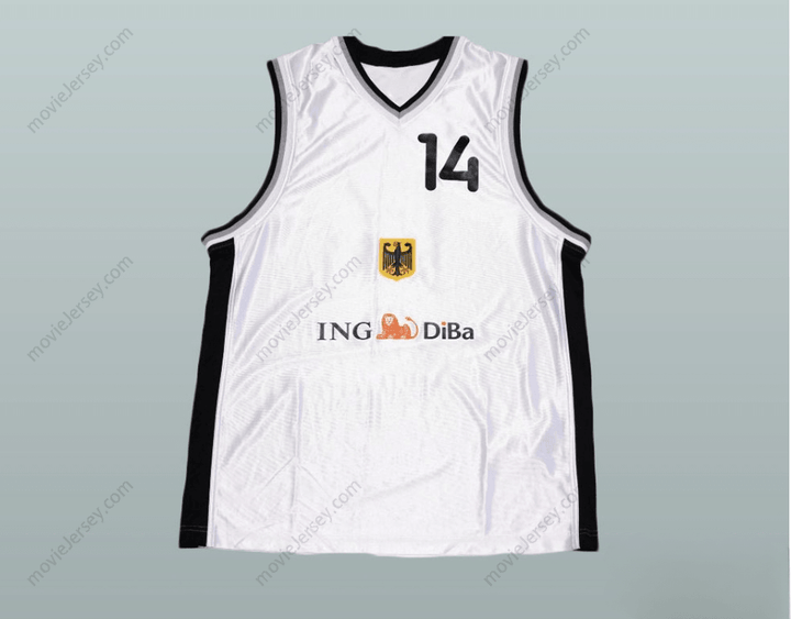 CUSTOM ANY Name Number DIRK NOWITZKI GERMANY MVP BASKETBALL JERSEY STITCH SEWN Top Stitched S-6XL