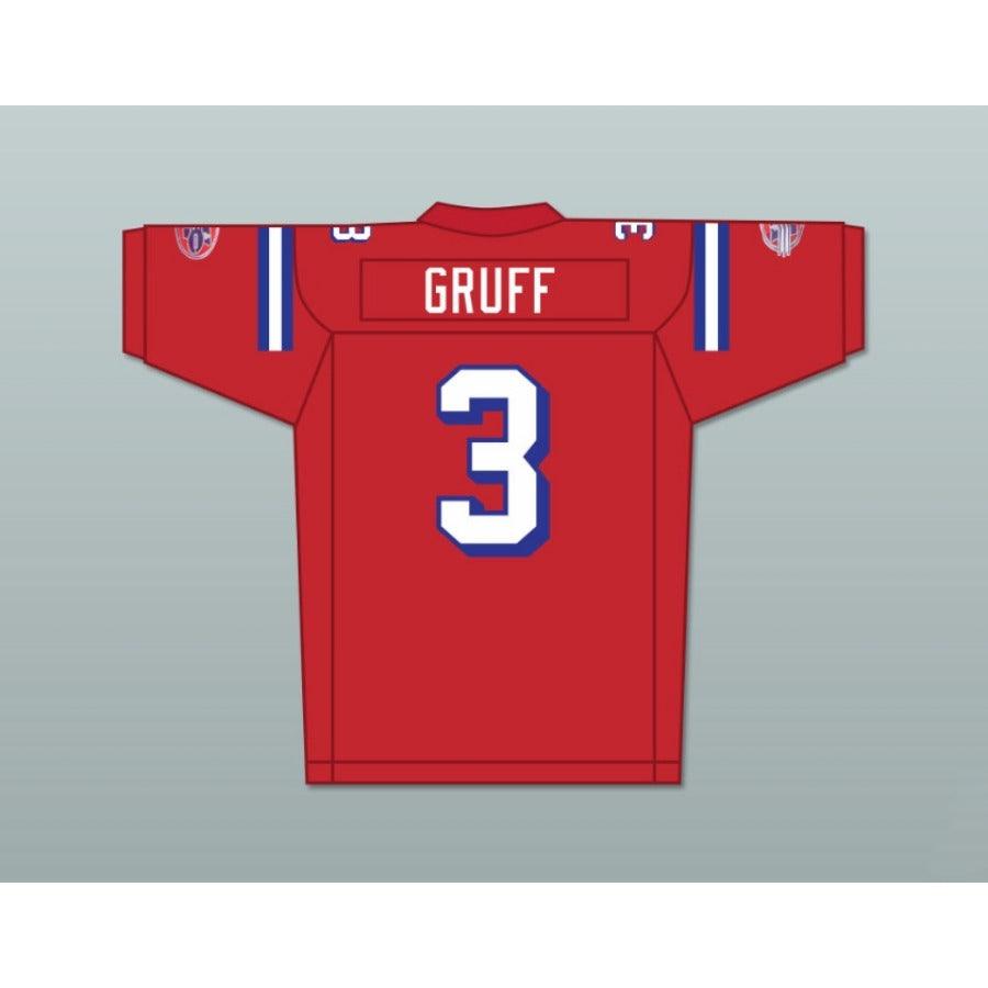 CUSTOM ANY Name Number RHYS IFANS NIGEL 'THE LEG' GRUFF 3 WASHINGTON SENTINELS AWAY Football Jersey Top Stitched S-6XL