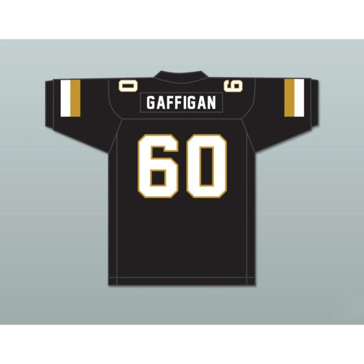 CUSTOM ANY Name Number JIM GAFFIGAN 60 PURDUE BLACK Football Jersey Top Stitched S-6XL