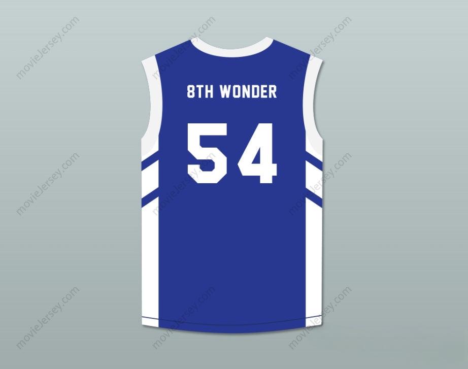 CUSTOM ANY Name Number ANTOINE '8TH WONDER' SCOTT 54 BLUE BASKETBALL JERSEY DENNIS RODMAN'S BIG BANG IN PYONGYANG Top Stitched S-6XL