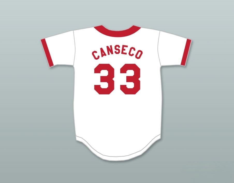 Custom Any Name Number JOSÉ CANSECO 33  NUCLEAR POWER PLANT SOFTBALL TEAM BASEBALL JERSEY Top Stitched S-6XL