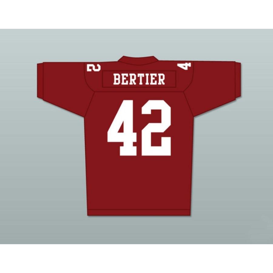 CUSTOM ANY Name Number GERRY BERTIER 42 T. C. WILLIAMS HIGH SCHOOL TITANS FOOTBALL JERSEY RYAN HURST Top Stitched S-6XL