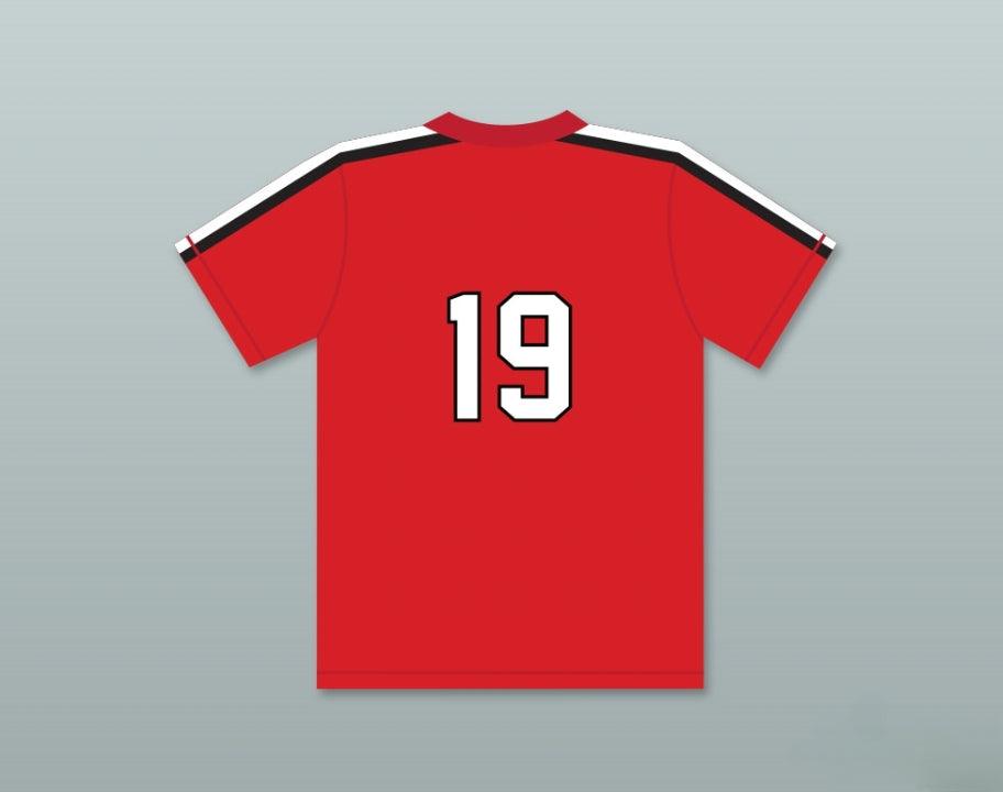 Custom Any Name Number JOE COX 19   BASEBALL JERSEY THE BATTERED BASTARDS OF BASEBALL Top Stitched S-6XL