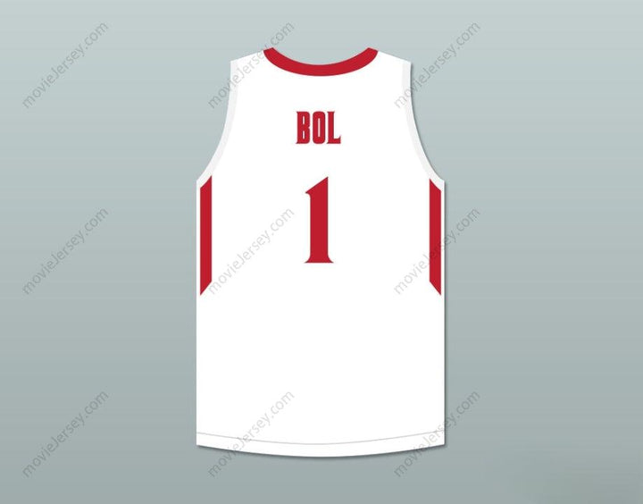 CUSTOM ANY Name Number BOL BOL 1 MATER DEI HIGH SCHOOL WHITE BASKETBALL JERSEY 2 Top Stitched S-6XL