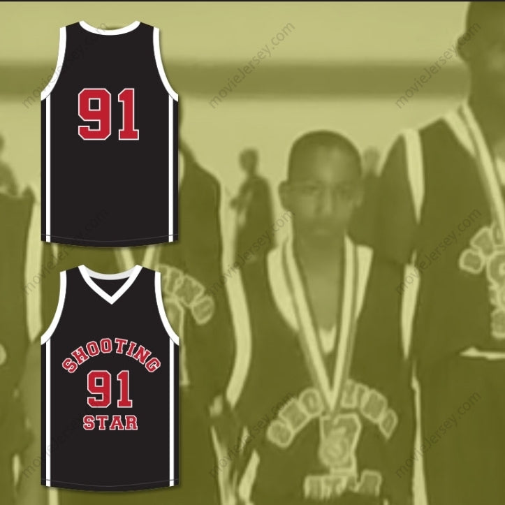 CUSTOM ANY Name Number SIAN COTTON 91 OHIO SHOOTING STARS AAU BLACK BASKETBALL JERSEY MORE THAN A GAME Top Stitched S-6XL