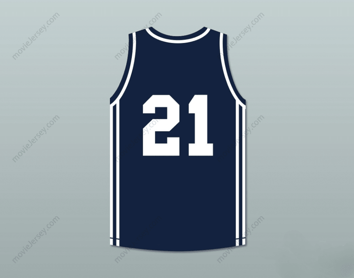 CUSTOM ANY Name Number DOMINIQUE WILKINS 21  HIGH SCHOOL PAM-PACK BASKETBALL JERSEY Top Stitched S-6XL