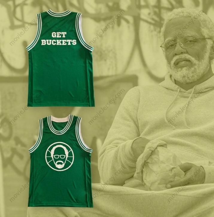 CUSTOM ANY Name Number UNCLE DREW GET BUCKETS GREEN BASKETBALL JERSEY Top Stitched S-6XL